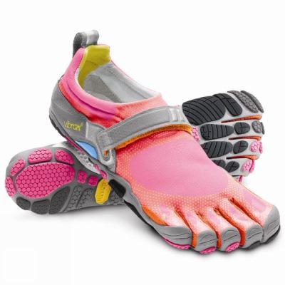 Zapatillas Running Fivefingers Bikila Mujer - Rosas / Naranjas - Chile VOW745236